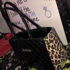 Lux De Ville Leopard Purse
